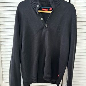 Izod Men's Charcoal Sweater